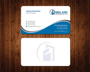 Visitenkarten-Design von Shahin Hossen für Midland Properties, LLC | Design: #18298435