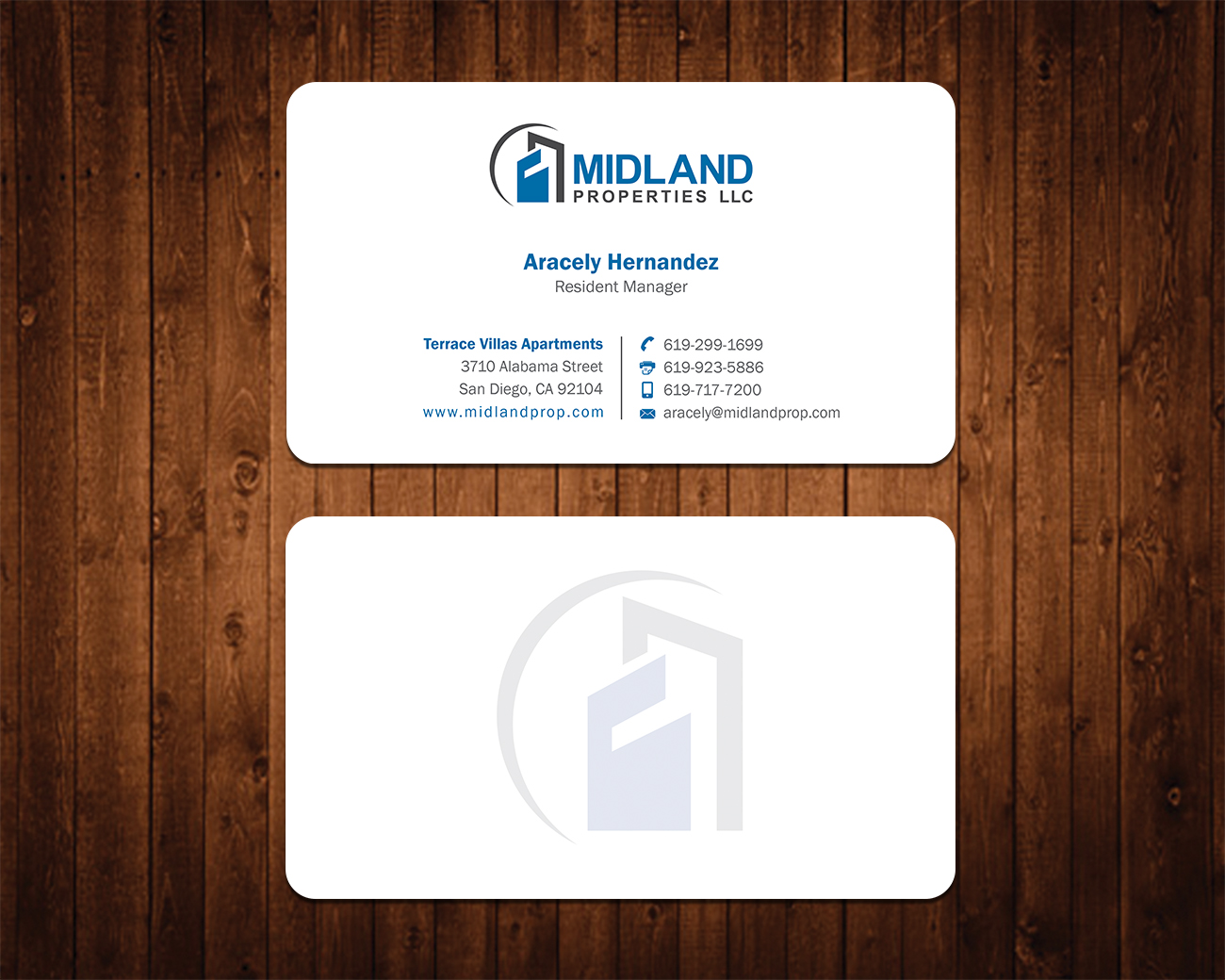 Business Card Design by Shahin Hossen for Midland Properties, LLC | Design #18298487