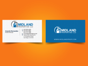 Midland Properties Business Card for Apartment Buildings | Business Card Design by Priyo Subarkah