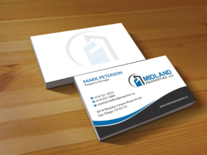 Business Card Design by Creations Box 2015 for Midland Properties, LLC | Design: #18246670