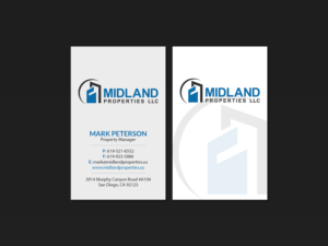 Diseño de Tarjeta de Presentación por Creations Box 2015 para Midland Properties, LLC | Diseño: #18246674