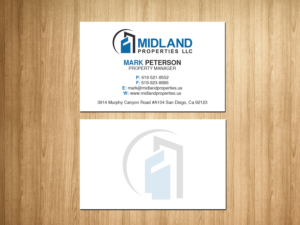 Diseño de Tarjeta de Presentación por Creations Box 2015 para Midland Properties, LLC | Diseño: #18246687