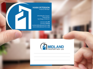 Business Card Design by Creations Box 2015 for Midland Properties, LLC | Design: #18246695