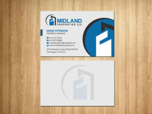 Diseño de Tarjeta de Presentación por Creations Box 2015 para Midland Properties, LLC | Diseño: #18246705