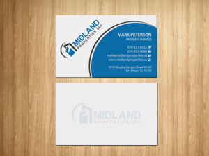 Business Card Design by Creations Box 2015 for Midland Properties, LLC | Design: #18246709