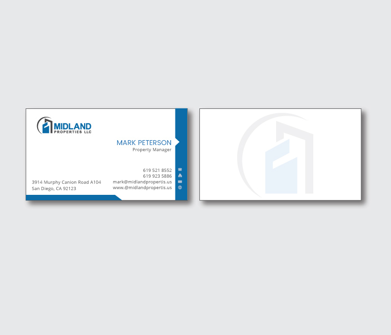 Business Card Design by instudio for Midland Properties, LLC | Design #18285443