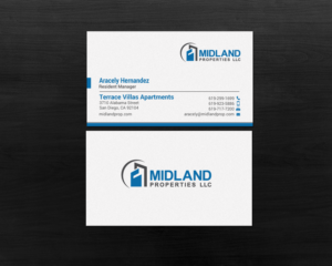 Business Card Design by chandrayaan.creative for Midland Properties, LLC | Design: #18241665