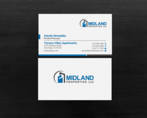 Business Card Design by chandrayaan.creative for Midland Properties, LLC | Design: #18241676