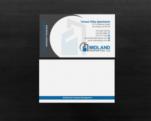 Business Card Design by chandrayaan.creative for Midland Properties, LLC | Design: #18241759