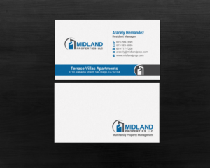 Business Card Design by chandrayaan.creative for Midland Properties, LLC | Design: #18243453