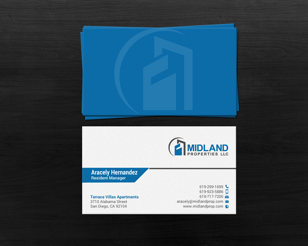 Design de Carte de Visite par chandrayaan.creative pour Midland Properties, LLC | Design #18243497