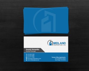 Diseño de Tarjeta de Presentación por chandrayaan.creative para Midland Properties, LLC | Diseño: #18243499