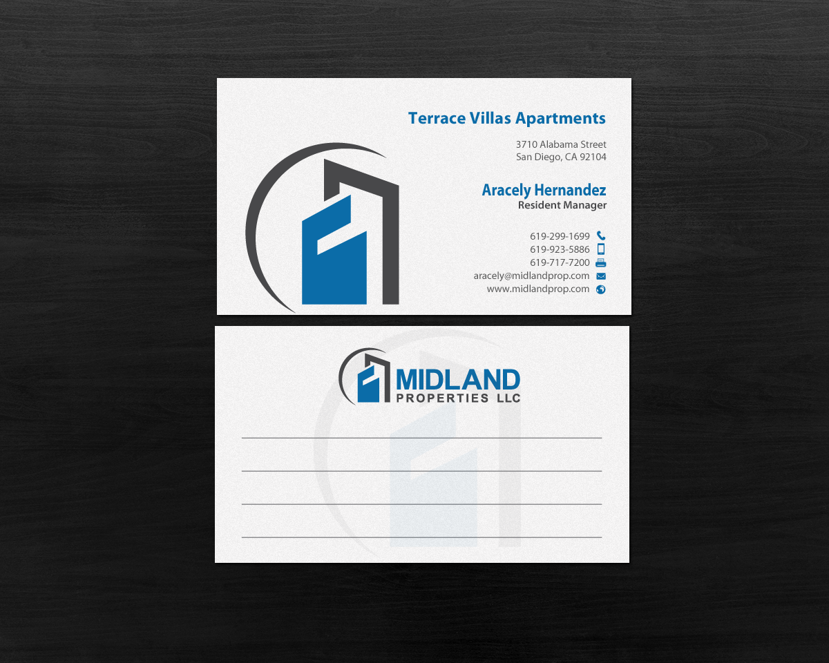 Visitenkarten-Design von chandrayaan.creative für Midland Properties, LLC | Design #18319168