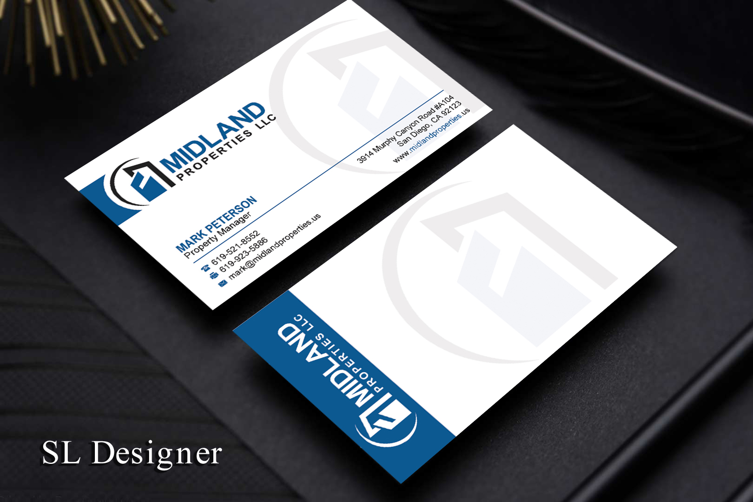 Business Card Design by SL Designer for Midland Properties, LLC | Design #18243097