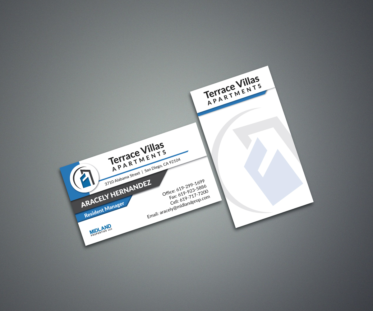 Diseño de Tarjeta de Presentación por djpropri para Midland Properties, LLC | Diseño #18276951