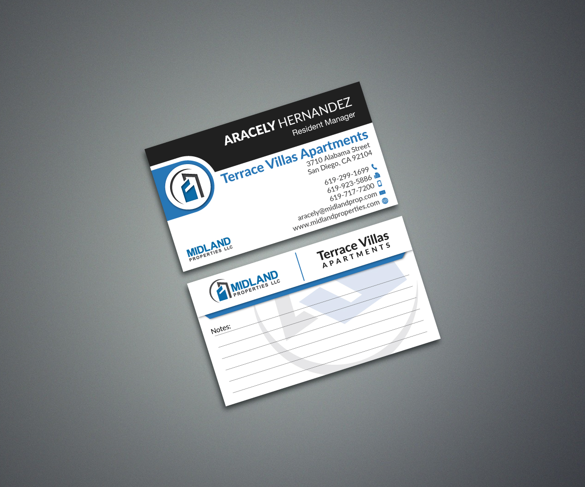 Business Card Design by djpropri for Midland Properties, LLC | Design #18300846