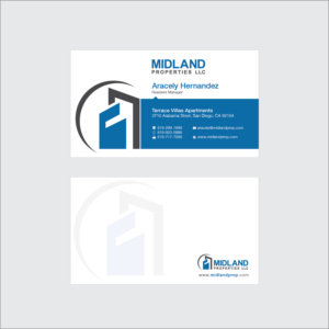 Visitenkarten-Design von Waqas Lakhani für Midland Properties, LLC | Design: #18326926
