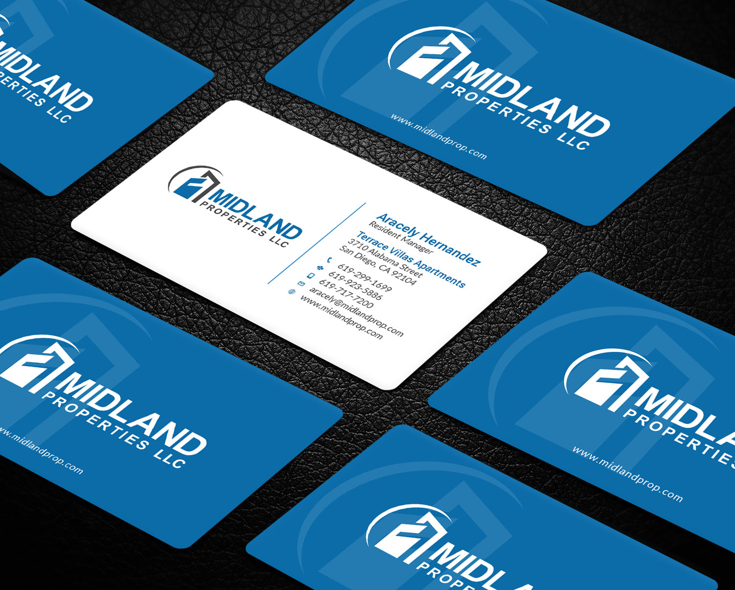Diseño de Tarjeta de Presentación por Tripti Ranjan Gain para Midland Properties, LLC | Diseño #18243484