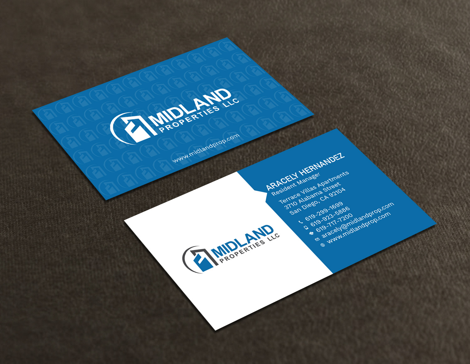 Business Card Design by Tripti Ranjan Gain for Midland Properties, LLC | Design #18243628