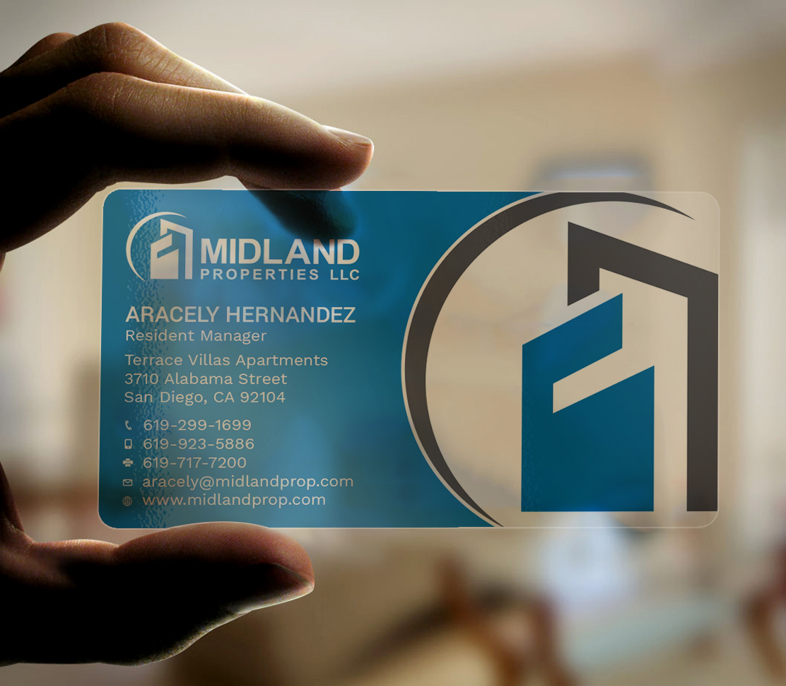 Business Card Design by Tripti Ranjan Gain for Midland Properties, LLC | Design #18243633