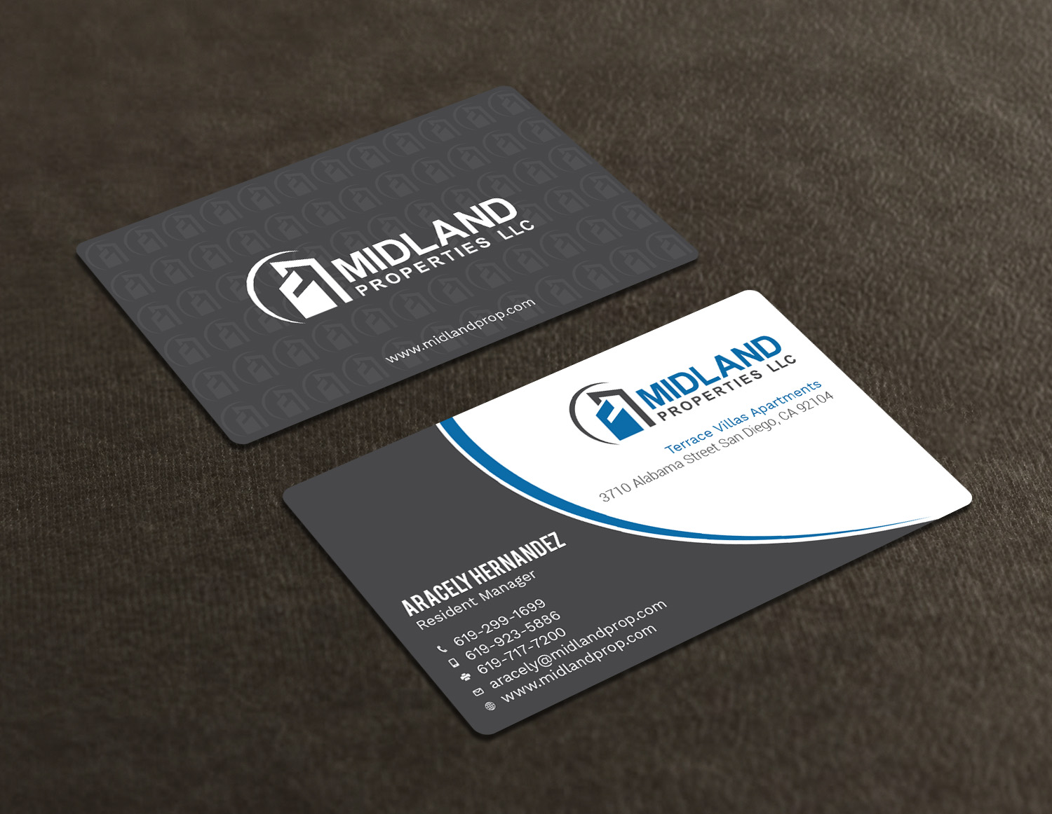 Design de Carte de Visite par Tripti Ranjan Gain pour Midland Properties, LLC | Design #18243634