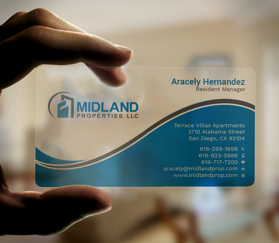 Diseño de Tarjeta de Presentación por Tripti Ranjan Gain para Midland Properties, LLC | Diseño #18243658