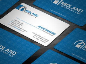 Midland Properties Business Card for Apartment Buildings | Business Card Design by Tripti Ranjan Gain