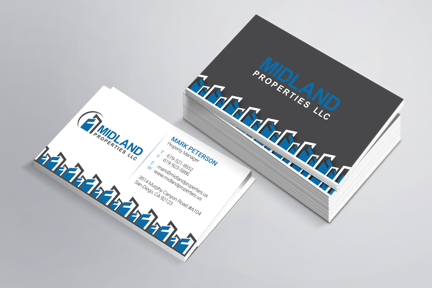 Business Card Design by Payel Paul for Midland Properties, LLC | Design #18258573