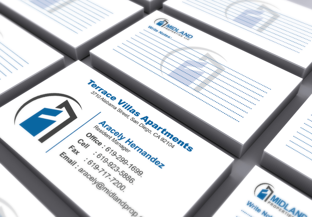 Business Card Design by DesignMe Graphics for Midland Properties, LLC | Design #18323746