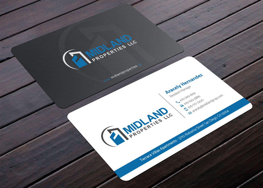 Business Card Design by alex_etel for Midland Properties, LLC | Design #18240274