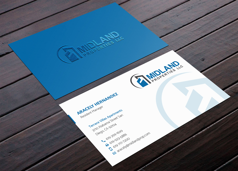Business Card Design by alex_etel for Midland Properties, LLC | Design #18240927