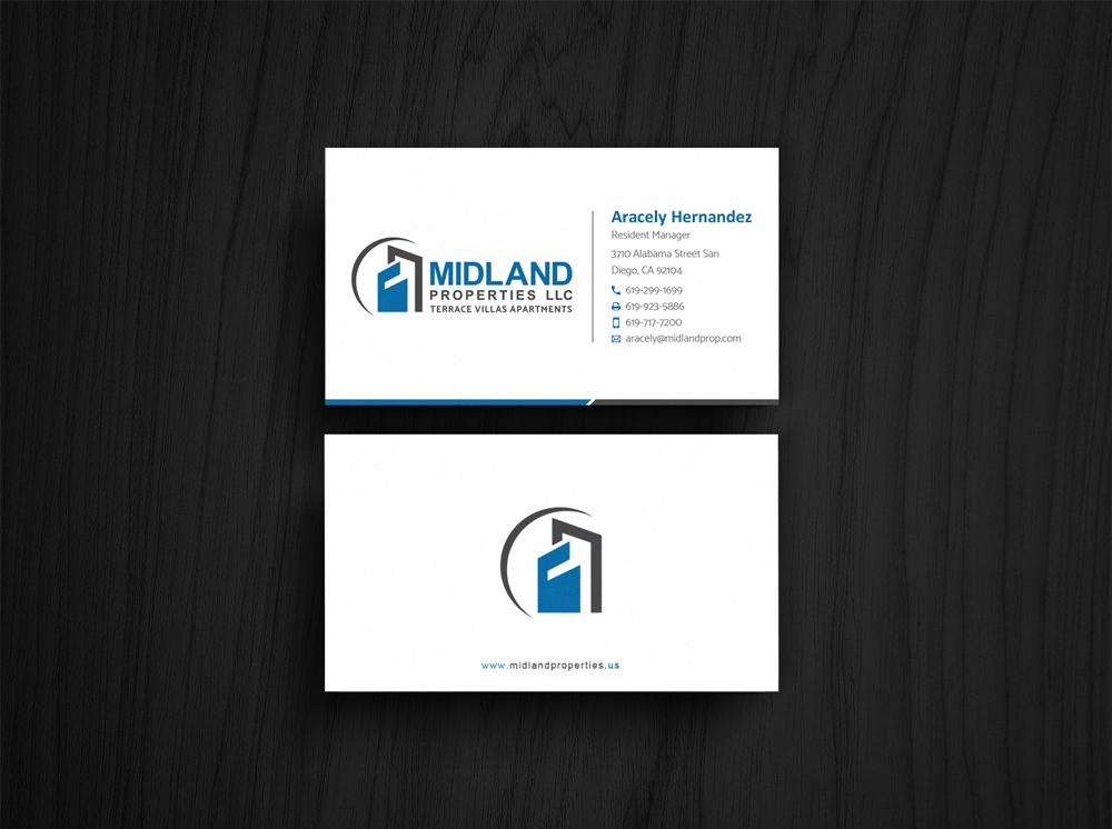Business Card Design by alex_etel for Midland Properties, LLC | Design #18241040