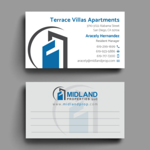 Business Card Design by alex_etel for Midland Properties, LLC | Design: #18356192