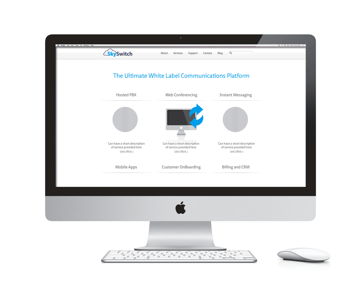 Web Design by masher for skyswitch | Design #2805021