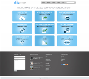Web Design by Da Miracle for skyswitch | Design #2835829