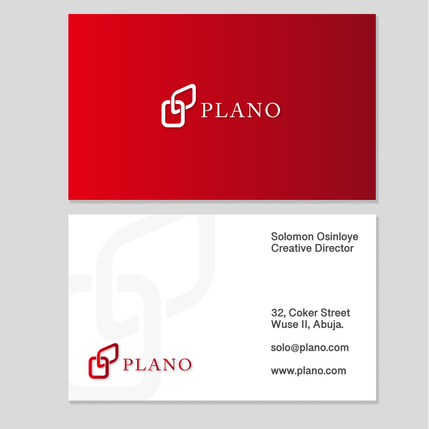 Business Card Design by Bukola Osinloye for this project | Design #18326397