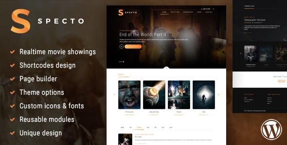 Diseño Web por farins88 para Cinema Clock Inc. | Diseño #18255123