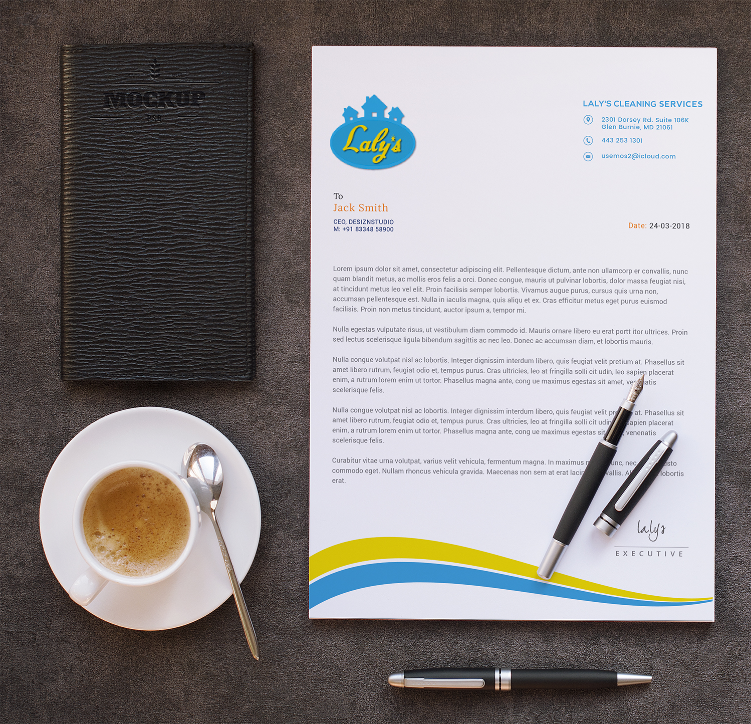 Letterhead Design by Expert Designer for this project | Design #18247841