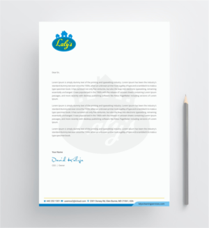 Letterhead Design by INDIAN_Ashok for this project | Design: #18251781