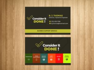 Business Card Design by Creations Box 2015 for this project | Design: #18255333