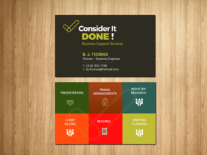Business Card Design by Creations Box 2015 for this project | Design: #18255339