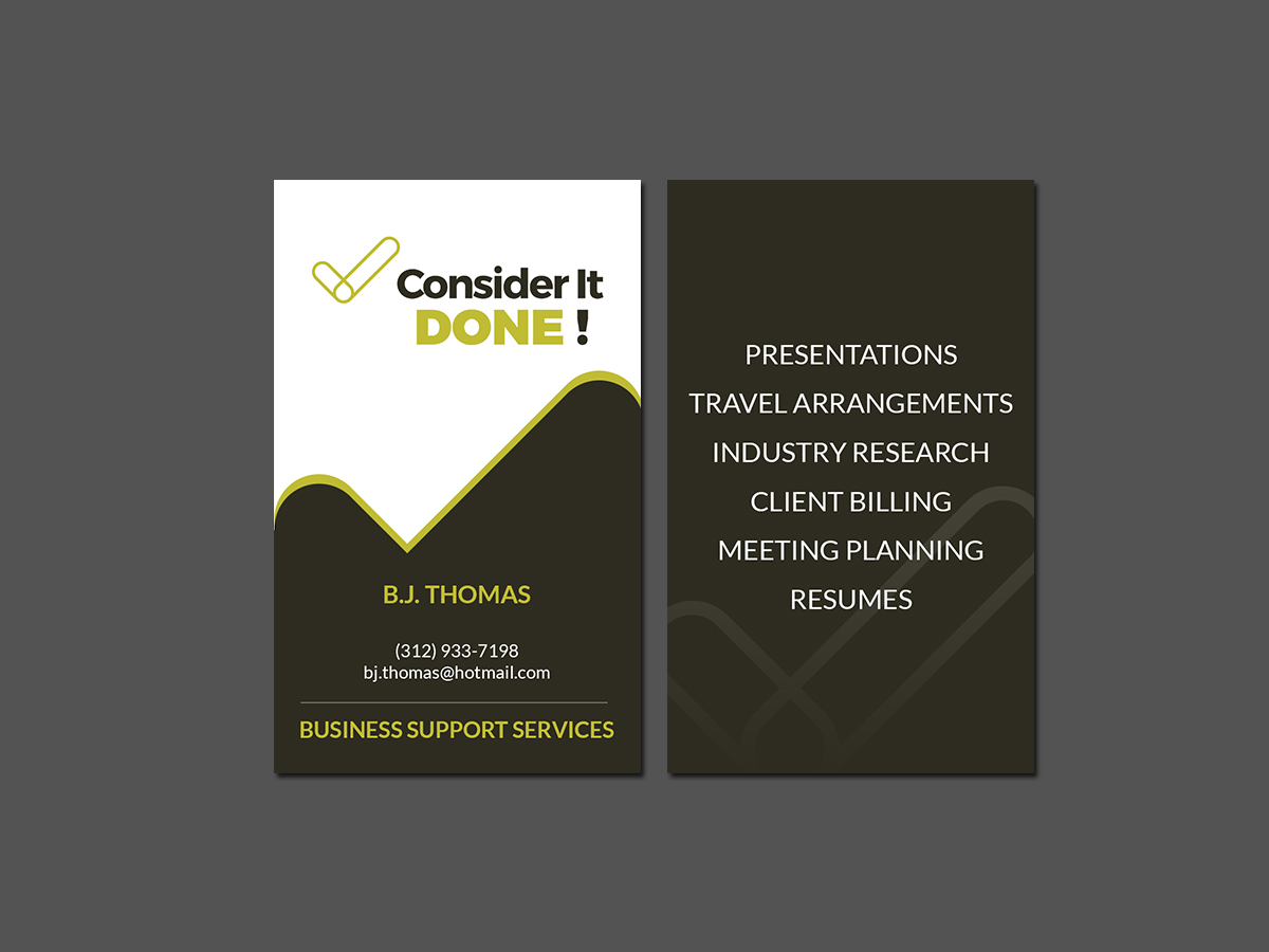 Business Card Design by Creations Box 2015 for this project | Design #18257491