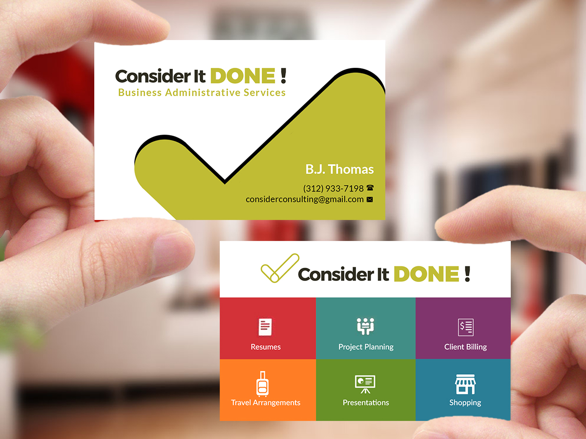 Visitenkarten-Design von Creations Box 2015 für dieses Projekt | Design #18281331