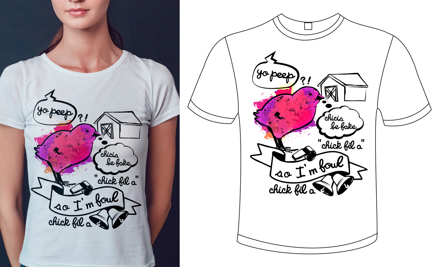 T-shirt Design by Impressive Sol for The DVBD Company | Design #18273680