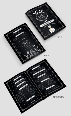 Los Angeles Korean Restaurant Menu Design | Menü-Design von SAI DESIGNS
