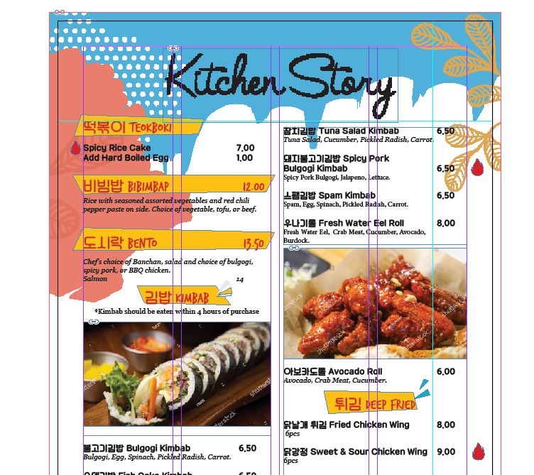 Menu Design by munkeex2 for this project | Design #18582276