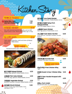 Menu Design by munkeex2 for this project | Design: #18582278