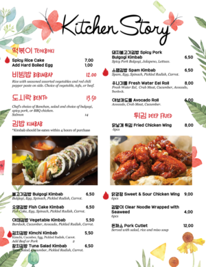 Menu Design by munkeex2 for this project | Design: #18584068