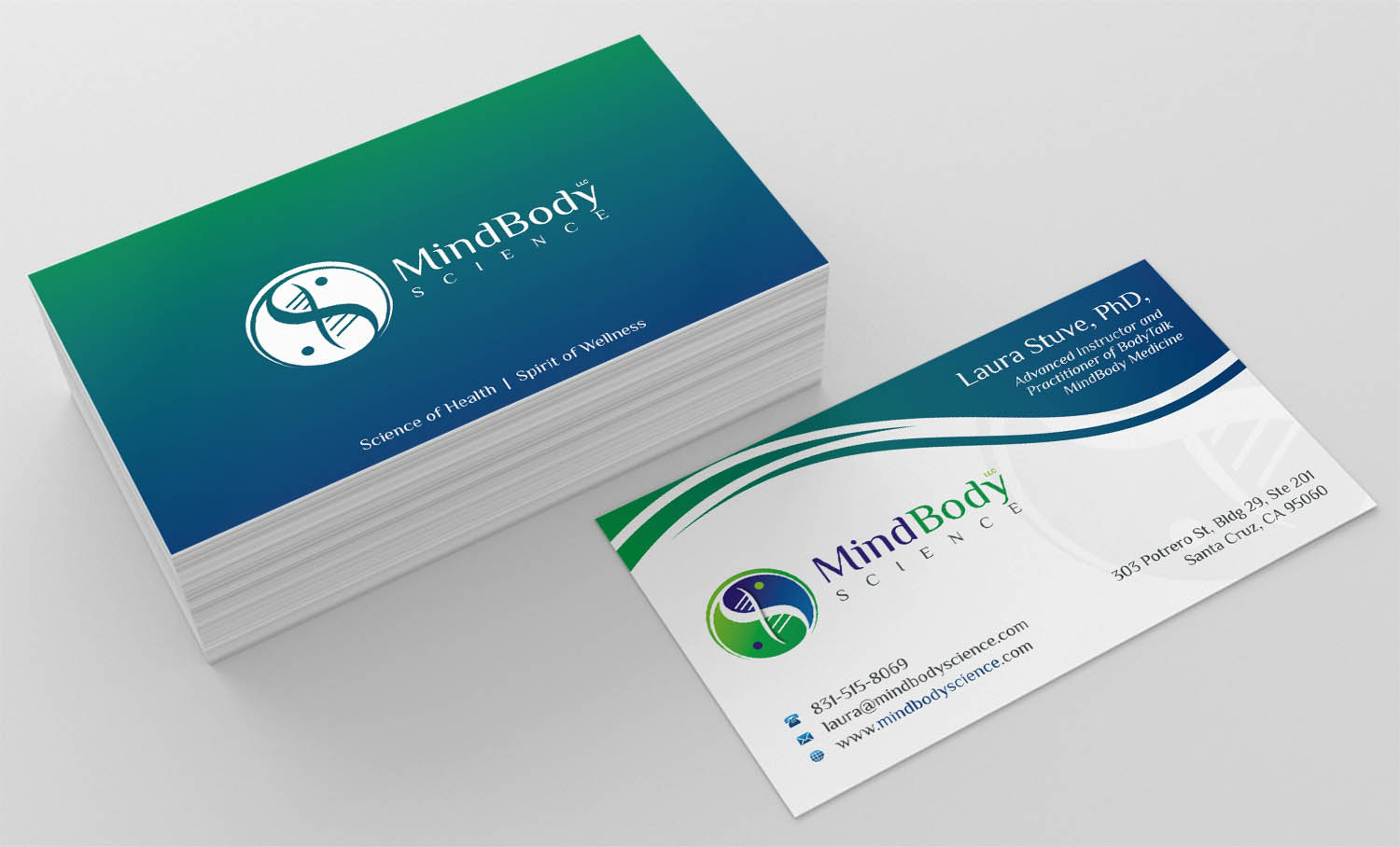 Business Card Design by INDIAN_Ashok for Dr Laura Stuve, PhD | Design #18253524