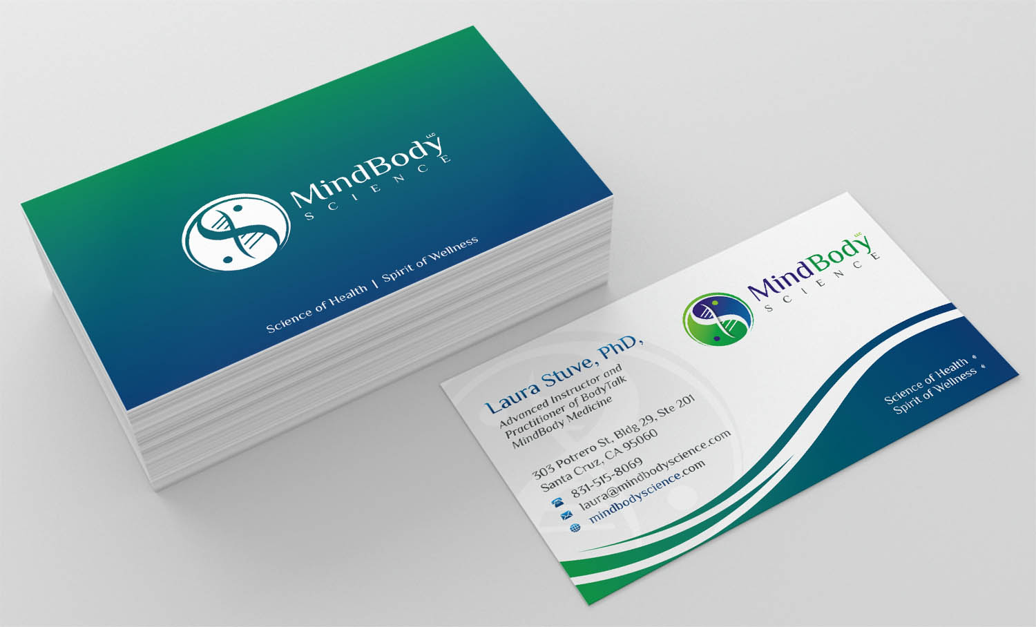 Business Card Design by INDIAN_Ashok for Dr Laura Stuve, PhD | Design #18253526